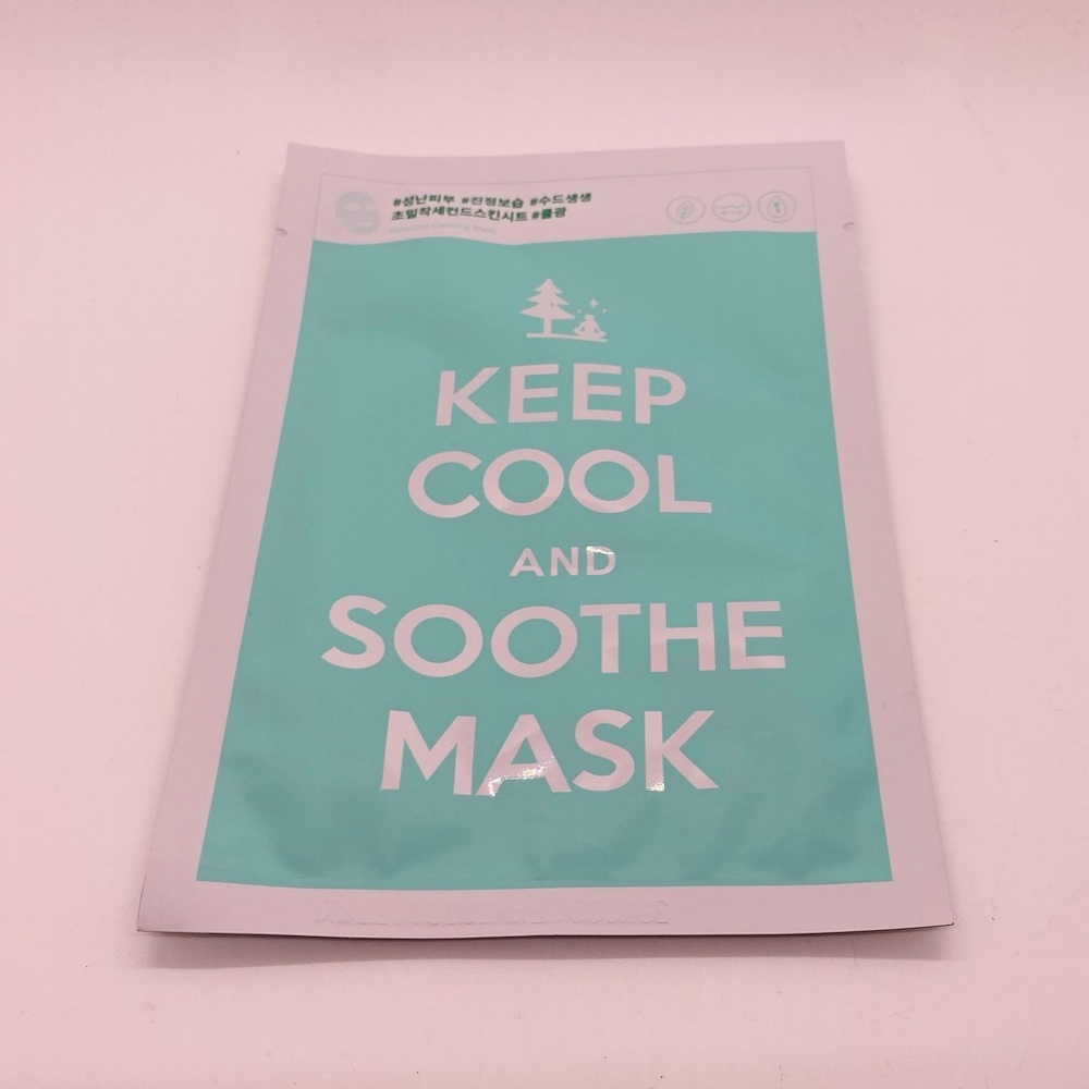 NWT Keep Cool Soothe Sheet Mask Intensive Calming